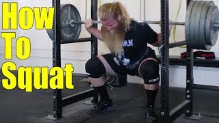 How To Squat Low Bar [upl. by Cynthy807]