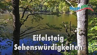 Eifelsteig  Sehenswürdigkeiten  RheinEifelTV [upl. by Zeuqram]