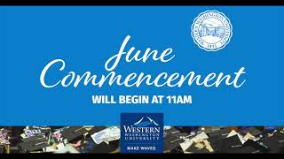 Western Washington University June 2021 Commencement Two 1100AM [upl. by Niall829]