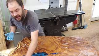 How to apply osmo polyx hardwax oil to furniture [upl. by Mirak]