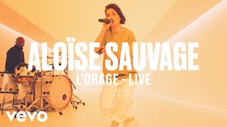 Aloïse Sauvage  Lorage Live  Vevo DSCVR [upl. by Terryn817]