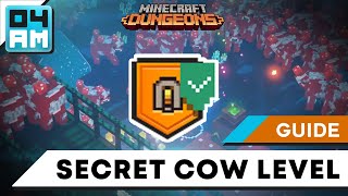 All Rune Locations to Unlock the SECRET Cow Level or Mission in Minecraft Dungeons [upl. by Neleag]