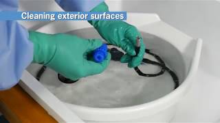 Endoscopy Reprocessing Tutorial STEP 2  Cleaning [upl. by Eiryt348]