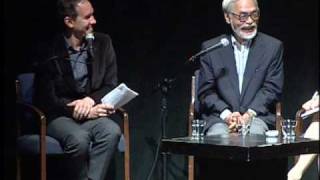 Hayao Miyazaki in Conversation with Roland Kelts [upl. by Delahk325]