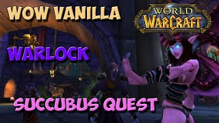 WoW Vanilla Guide  Ultimate Warlock guide  Getting your Succubus [upl. by Yeslah423]