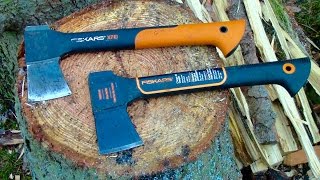 Fiskars 14 Inch Hatchet Full Review by TheGearTester [upl. by Huoh520]