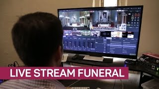 Cant make the funeral Just watch the live stream [upl. by Leasia517]