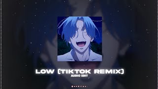 low tiktok remix 「flo rida tpain」  audio edit [upl. by Annala]