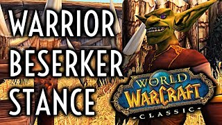 WoW Classic Guide  How to learn Berserker Stance  Warrior Class Quest [upl. by Bracci]