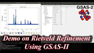 GSAS II  Rietveld Refinement Quick Demo [upl. by Alejandra121]