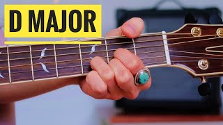 D major chord  Beginner Guitar Lesson [upl. by Geithner]