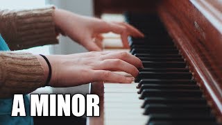 Deep Piano Backing Track A Minor [upl. by Kimberli]