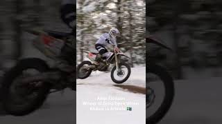 Albin Elowson  Östra Open Winter Enduro Arlanda  BELLON [upl. by Conan]