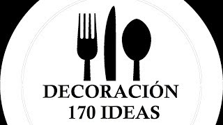 DECORACIÓN 170 IDEAS de cómo decorar un bar cafetería restaurante [upl. by Noremac]