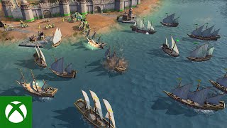 Age of Empires IV  Naval Warfare [upl. by Eidarb646]