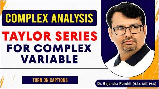 Complex Analysis  Taylor Series For Complex Variable  Problems By GP [upl. by Navap928]