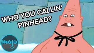 Top 10 Most Hilarious Patrick Star Quotes [upl. by Ehcadroj]