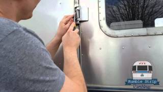 Adjusting an Airstream Door [upl. by Ssac]