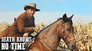 Death Knows No Time  SPAGHETTI WESTERN  Free Western Movie  Cowboys  English [upl. by Enelaehs]