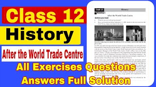 Class 12 Compulsory English Unit 13 History All Exercise Question Answer Full Solution [upl. by Mariko]