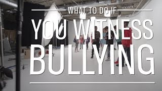 What to Do If You Witness Bullying [upl. by Arhas]