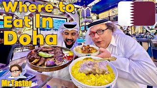 Restaurants you MUST TRY in DOHA [upl. by Eseyt676]