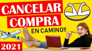 Como CANCELAR una COMPRA en MERCADOLIBRE si ya esta EN CAMINO🔥 [upl. by Enasus]