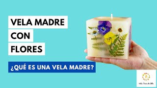 Como Hacer VELAS ARTESANALES 🌺🌿Técnica VELA MADRE [upl. by Marge43]