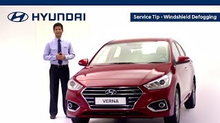 Hyundai  Service Tips  Windshield Defogging [upl. by Baruch]