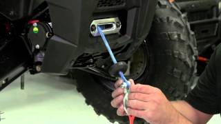 Polaris® HD Winch Auto Stop Install ATV  Polaris OffRoad Vehicles [upl. by Eniawed]