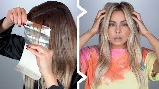 Pro Balayage Tutorial at home  Step by Step How I do My Hair [upl. by Itnuahsa587]