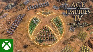 Age of Empires IV Anniversary Edition – Official Console Launch Trailer [upl. by Winsor]