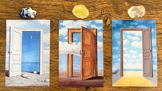 A NEW DOOR IS OPENING IN YOUR LIFE🦋☁️🌙 Pick a Card Tarot Reading [upl. by Elletnwahs]