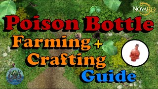 NovaRO  Poison Bottle Farming and Crafting Guide [upl. by Amahcen]