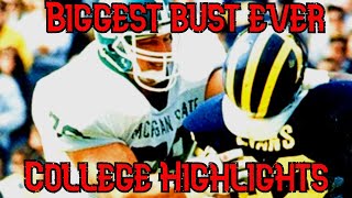 Tony Mandarich College Highlights  quotAthletic Freakquot [upl. by Robyn]