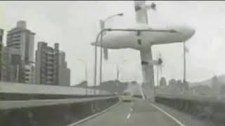 transasia 235 crash footage [upl. by Worra]