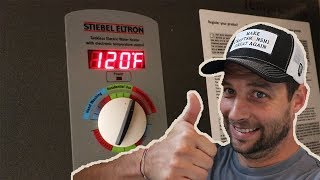 The BEST Tankless Water Heater  Stiebel Eltron Tempra Review [upl. by Ardnaik]