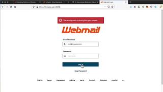 Use Webmail to send and receive emails [upl. by Keith]