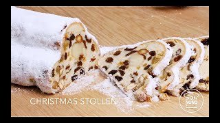 German Christmas Stollen RECIPE IN DESCRIPTION [upl. by Allyn]