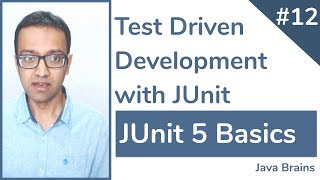 JUnit 5 Basics 12  Test driven development with JUnit [upl. by Ramal]