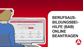 Berufsausbildungsbeihilfe online beantragen [upl. by Waddington]