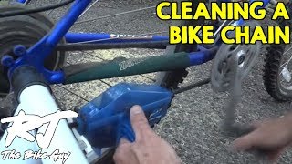 How To Clean Degrease and Lube a Bike Chain [upl. by Alleul217]