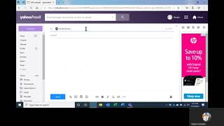 Como crear y enviar un correo electronico en Yahoo [upl. by Loresz596]