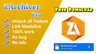 ZArchiver ProApk Free download [upl. by Ffej]