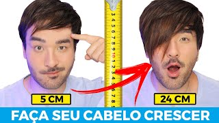 COMO FAZER SEU CABELO CRESCER MAIS RÃPIDO  3X MAIS  CRESCE MUITO [upl. by Nnairac395]