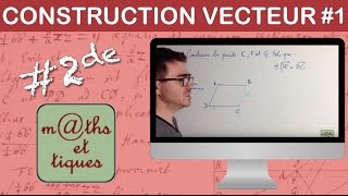 Construire un point à partir de vecteurs  Seconde [upl. by Annaor811]