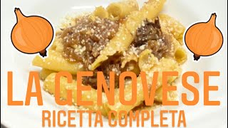 🧅La Genovese🧅 Ricetta completa [upl. by Gabbert]