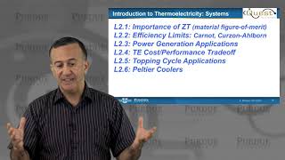 Introduction to Thermoelectricity L27 Systems  Summary [upl. by Golightly413]