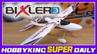 HKing Bixler 3 Glider 1550mm 61quot  HobbyKing Super Daily [upl. by Aziar725]