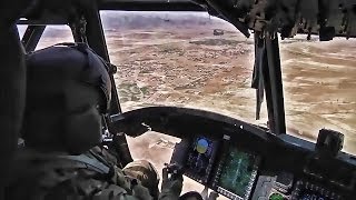 Chinook Flight Over Afghanistan [upl. by Eiramanit]